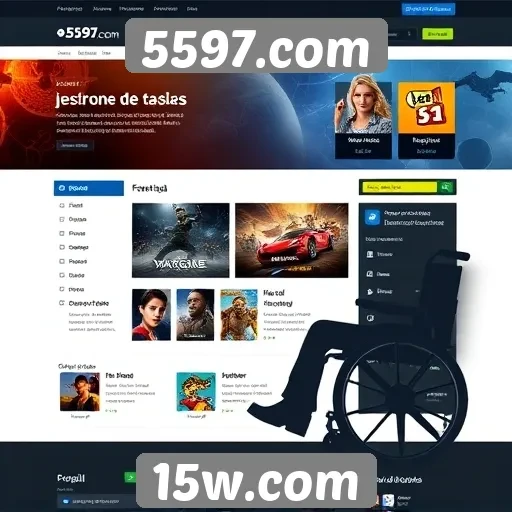Avaliação da interface do usuário no site de jogos 5597.com
